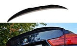 Maxton Design Spoiler CAP passend für BMW 4er F32 M-Performance schwarz Hochglanz