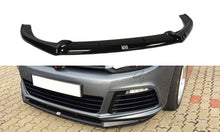 Laden Sie das Bild in den Galerie-Viewer, Maxton Design Front Ansatz passend für VW GOLF 6 schwarz Hochglanz