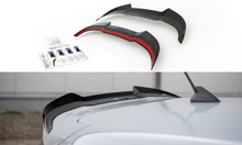 Laden Sie das Bild in den Galerie-Viewer, Maxton Design Spoiler CAP passend für V.2 Ford Fiesta Mk8 ST / ST-Line schwarz Hochglanz