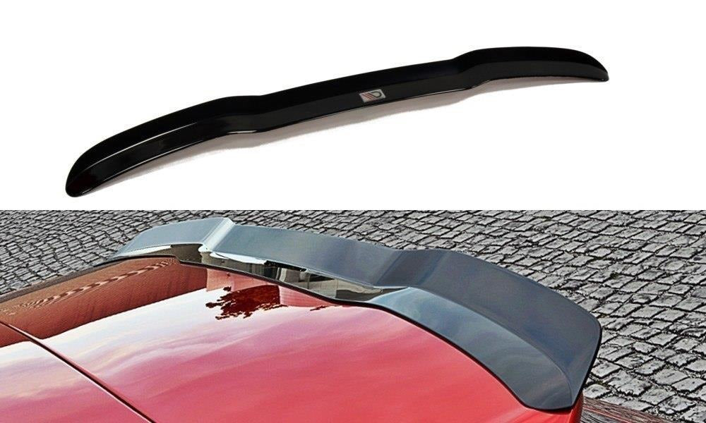 Maxton Design Spoiler CAP passend für Audi S3 / A3 S-Line 8V / 8V FL Hatchback / Sportback schwarz Hochglanz