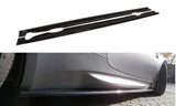 Maxton Design Seitenschweller Ansatz passend für BMW M3 E92 / E93 schwarz Hochglanz
