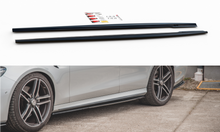 Laden Sie das Bild in den Galerie-Viewer, Maxton Design Seitenschweller Ansatz passend für Mercedes-Benz E63 AMG Kombi S213 schwarz Hochglanz