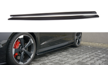 Laden Sie das Bild in den Galerie-Viewer, Maxton Design Seitenschweller Ansatz passend für Audi RS3 8V FL Sportback schwarz Hochglanz