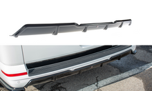 Laden Sie das Bild in den Galerie-Viewer, Maxton Design Diffusor Heck Ansatz passend für Volkswagen T6 schwarz Hochglanz