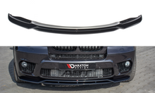 Laden Sie das Bild in den Galerie-Viewer, Maxton Design Front Ansatz passend für  BMW X5 E70 Facelift M Paket schwarz Hochglanz