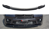 Maxton Design Front Ansatz passend für  BMW X5 E70 Facelift M Paket schwarz Hochglanz
