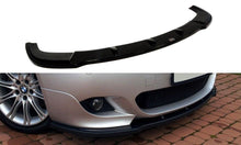 Laden Sie das Bild in den Galerie-Viewer, Maxton Design Front Ansatz passend für BMW 5er E60 M Paket schwarz Hochglanz