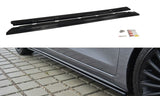 Maxton Design Seitenschweller Ansatz passend für Hyundai i30 mk.2 schwarz Hochglanz