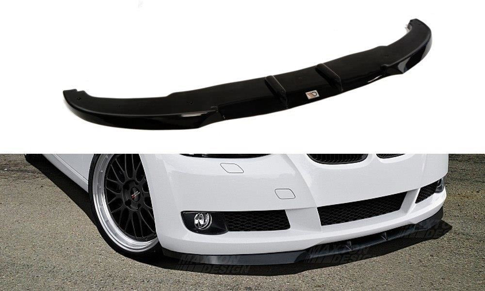 Maxton Design Front Ansatz passend für BMW 3er E92 / E93 (vor Facelift) schwarz Hochglanz