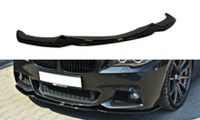 Laden Sie das Bild in den Galerie-Viewer, Maxton Design Front Ansatz passend für V.2 BMW 5er F10/F11 M Paket schwarz Hochglanz