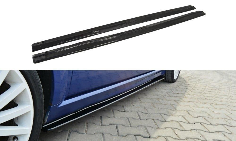 Maxton Design Seitenschweller Ansatz passend für Ford Mondeo Mk3 ST220 schwarz Hochglanz