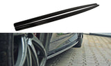 Maxton Design Seitenschweller Ansatz passend für BMW 5er F10/ F11 M-POWER/ M Paket schwarz Hochglanz