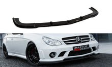 Laden Sie das Bild in den Galerie-Viewer, Maxton Design Front Ansatz passend für MERCEDES C-KLASSE C219 - W204 AMG LOOK schwarz Hochglanz