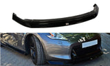 Maxton Design Front Ansatz passend für Nissan 370Z schwarz Hochglanz