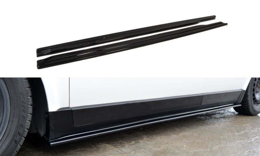 Maxton Design Seitenschweller Ansatz passend für VW PASSAT B5 schwarz Hochglanz