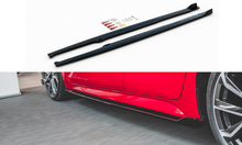 Laden Sie das Bild in den Galerie-Viewer, Maxton Design Seitenschweller Ansatz passend für Toyota Corolla XII Hatchback schwarz Hochglanz