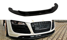 Laden Sie das Bild in den Galerie-Viewer, Maxton Design Front Ansatz passend für Audi R8 Mk.1 schwarz Hochglanz