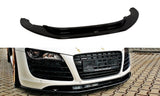 Maxton Design Front Ansatz passend für Audi R8 Mk.1 schwarz Hochglanz