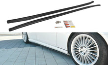 Laden Sie das Bild in den Galerie-Viewer, Maxton Design Seitenschweller Ansatz passend für Mercedes CLS C219 55AMG schwarz Hochglanz