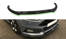 Laden Sie das Bild in den Galerie-Viewer, Maxton Design Front Ansatz passend für V.3 Ford Focus ST Mk3 FL schwarz Hochglanz
