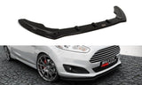 Maxton Design Front Ansatz passend für Ford Fiesta Mk7 FL schwarz Hochglanz