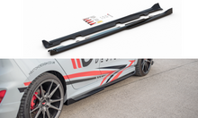 Laden Sie das Bild in den Galerie-Viewer, Maxton Design Seitenschweller Ansatz passend für V.4 Ford Fiesta Mk8 ST / ST-Line schwarz Hochglanz