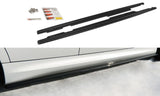 Maxton Design Seitenschweller Ansatz passend für BMW 3er E90/91 M Paket schwarz Hochglanz