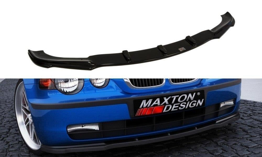 Maxton Design Front Ansatz passend für BMW 3er E46 COMPACT schwarz Hoc