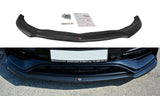 Maxton Design Front Ansatz passend für V.1 Mercedes A W176 AMG Facelift schwarz Hochglanz