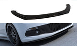 Maxton Design Front Ansatz passend für VW SCIROCCO schwarz Hochglanz