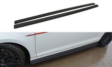 Laden Sie das Bild in den Galerie-Viewer, Maxton Design Seitenschweller Ansatz passend für VW GOLF 7 GTI PREFACE/FACELIFT (breit) schwarz Hochglanz