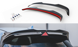 Maxton Design Spoiler CAP passend für V.2 Hyundai I30 N Mk3 Hatchback schwarz Hochglanz