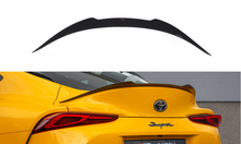 Laden Sie das Bild in den Galerie-Viewer, Maxton Design Spoiler CAP passend für Toyota Supra Mk5 schwarz Hochglanz