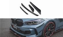Laden Sie das Bild in den Galerie-Viewer, Maxton Design Stoßstangenflügel vorne (Canards) BMW 1er F40 M-Paket / M135i