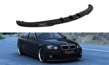 Laden Sie das Bild in den Galerie-Viewer, Maxton Design Front Ansatz passend für V.1 BMW 3er E90 / E91 Facelift schwarz Hochglanz