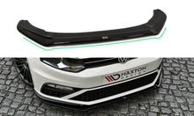 Laden Sie das Bild in den Galerie-Viewer, Maxton Design Front Ansatz passend für v.2 VW POLO MK5 GTI Facelift schwarz Hochglanz