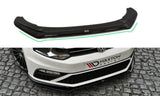 Maxton Design Front Ansatz passend für v.2 VW POLO MK5 GTI Facelift schwarz Hochglanz