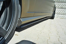 Laden Sie das Bild in den Galerie-Viewer, Maxton Design Seitenschweller Ansatz passend für MERCEDES S-KLASSE W221 AMG LWB schwarz Hochglanz