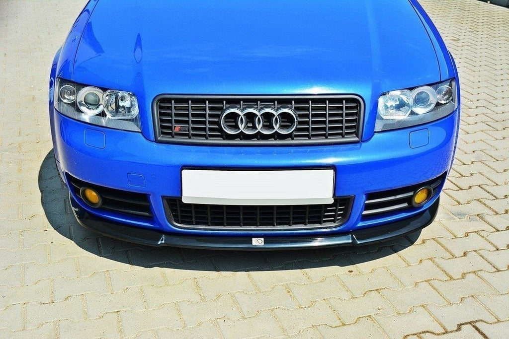 Maxton Design Front Ansatz passend für AUDI S4 B6 schwarz Hochglanz