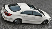 Laden Sie das Bild in den Galerie-Viewer, Maxton Design Seitenschweller Ansatz passend für VW Passat CC R36 RLINE (vor Facelift) schwarz Hochglanz