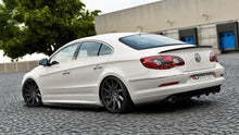 Laden Sie das Bild in den Galerie-Viewer, Maxton Design Seitenschweller Ansatz passend für VW Passat CC R36 RLINE (vor Facelift) schwarz Hochglanz