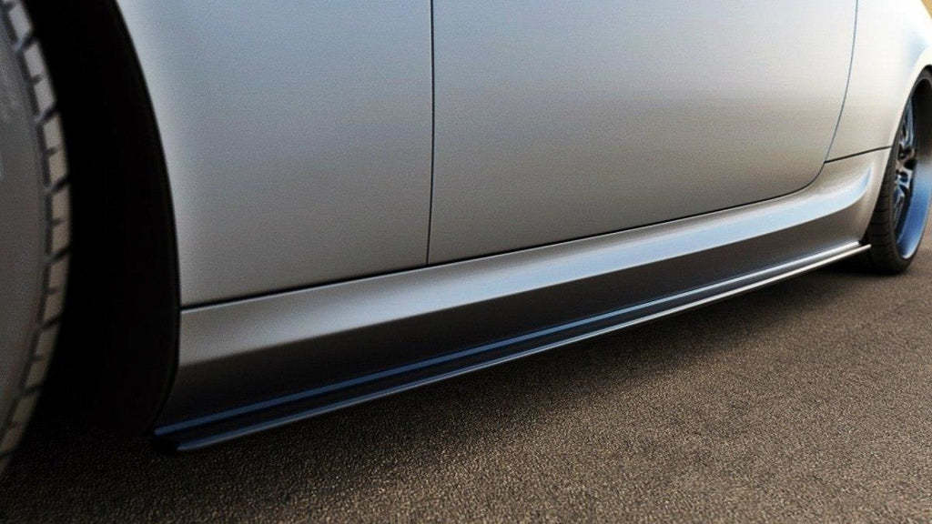 Maxton Design Seitenschweller Ansatz passend für BMW 3er E92 M Paket schwarz Hochglanz