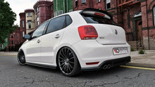Laden Sie das Bild in den Galerie-Viewer, Maxton Design Seitenschweller Ansatz passend für VW POLO MK5 GTI Facelift schwarz Hochglanz