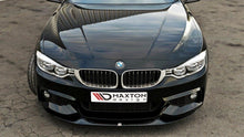 Laden Sie das Bild in den Galerie-Viewer, Maxton Design Front Ansatz passend für v.2 BMW 4er F32 M Paket (GTS-look) schwarz Hochglanz