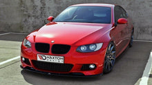 Laden Sie das Bild in den Galerie-Viewer, Maxton Design Front Ansatz passend für BMW 3er E92 M Paket vor Facelift schwarz Hochglanz
