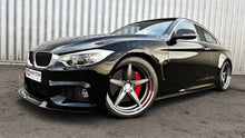 Laden Sie das Bild in den Galerie-Viewer, Maxton Design Front Ansatz passend für v.2 BMW 4er F32 M Paket (GTS-look) schwarz Hochglanz