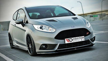 Laden Sie das Bild in den Galerie-Viewer, Maxton Design Front Ansatz passend für (Cupra) Ford Fiesta ST Mk7 FL schwarz Hochglanz