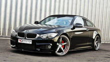 Laden Sie das Bild in den Galerie-Viewer, Maxton Design Front Ansatz passend für v.2 BMW 4er F32 M Paket (GTS-look) schwarz Hochglanz