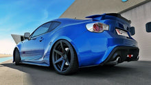 Laden Sie das Bild in den Galerie-Viewer, Maxton Design Heck Ansatz Flaps Diffusor passend für TOYOTA GT86 schwarz Hochglanz