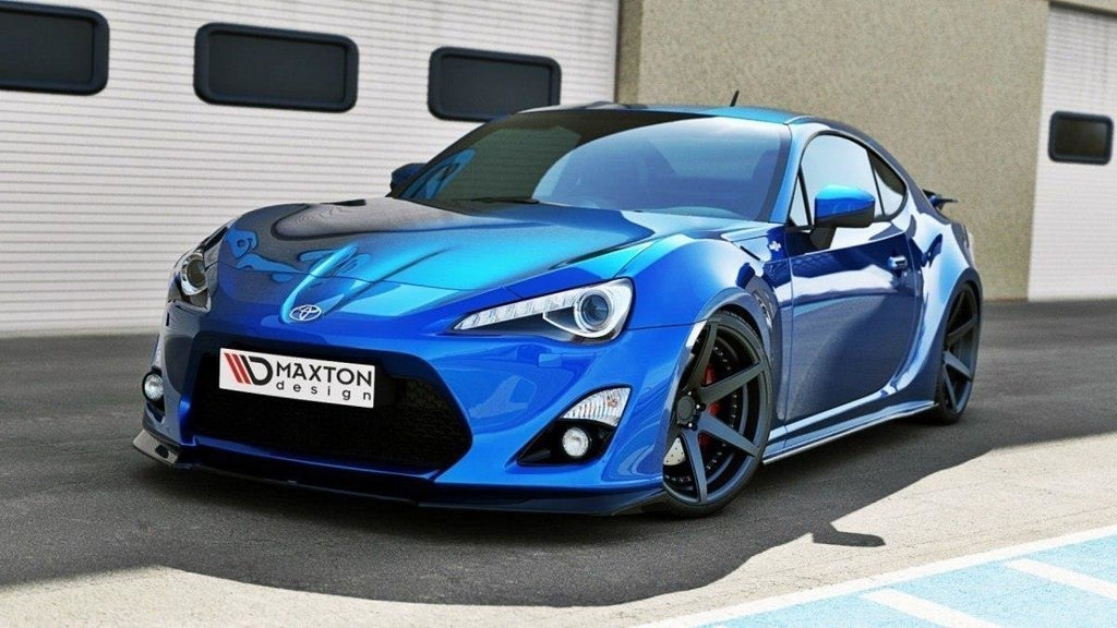 Maxton Design Seitenschweller Ansatz passend für TOYOTA GT86 schwarz Hochglanz